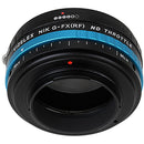 FotodioX Nikon F Lens to FUJIFILM X-Mount Camera Vizelex ND Throttle Adapter