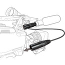 Ambient Recording 3-Pin XLR Female to 5-Pin XLR Male Microphone Cable (11.8")