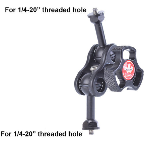 Aquatica Delta 3 Mini Focus Light Arm Set with Two Short 1" Ball Sections