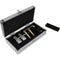 Odyssey Krom Pro2 Cartridge Case - For Four Turntable Cartridges (Silver Diamond)
