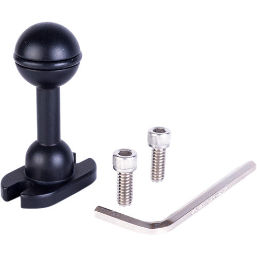 Aquatica 1.0" Delta 3 Ball Mount to Flat Plate with 5mm Screws