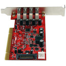 StarTech Four-Port SuperSpeed USB 3.0 PCI Card with SATA/SP4 Power