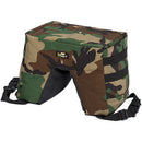 LensCoat LensSack Pro Beanbag Support (Forest Green Camo, Empty)