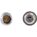 Nebtek ARRI2 2-Pin LEMO Male to Blackmagic 2.5mm Barrel DC Power Cable (24")