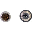 Nebtek ARRI3 3-Pin Fischer Male to 2.1mm DC Barrel Decimator Power Cable (24")