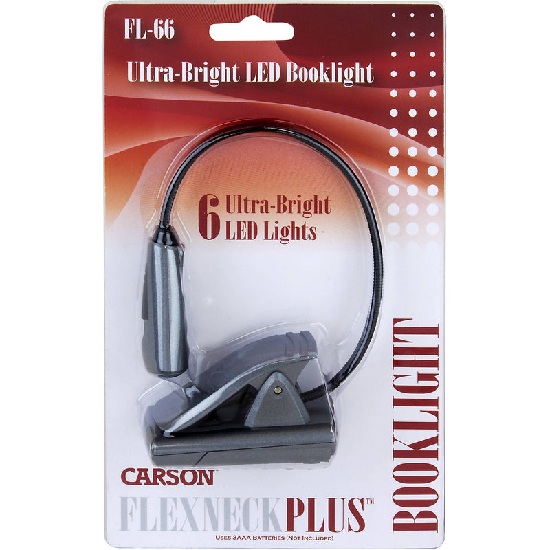 Carson FlexNeck Plus 6-LED Book Light (3-Pack)