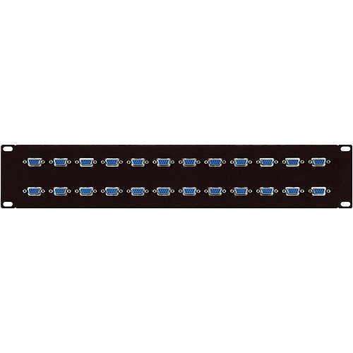 TecNec 12-Point 9-Pin Sub-D Male Patch Bay