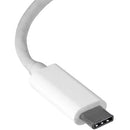 StarTech USB 3.1 Gen 1 Type-C Male to Gigabit Ethernet Female Adapter (White)