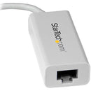 StarTech USB 3.1 Gen 1 Type-C Male to Gigabit Ethernet Female Adapter (White)