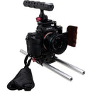 FotodioX Cinema Sharkcage for Sony a7 II Series (Black)