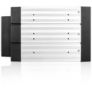 iStarUSA Three 5.25" to Four 3.5/2.5" SAS SATA 6Gbps HDD SSD Hot-Swap Rack with Key Lock