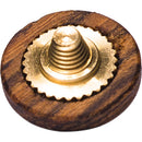 Artisan Obscura Soft Shutter Release Button (Large Convex, Threaded, Bocote Wood)