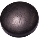 Artisan Obscura Soft Shutter Release Button (Small Convex, Threaded, Ebony Wood)