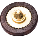 Artisan Obscura Soft Shutter Release Button (Large Concave, Threaded, Walnut Wood)