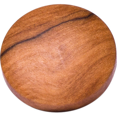 Artisan Obscura Soft Shutter Release Button (Large Convex, Threaded, Wild Olive Wood)