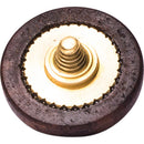Artisan Obscura Soft Shutter Release Button (Small Concave, Threaded, Walnut Wood)