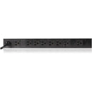 iStarUSA Vertical/Horizontal Style Power Distribution Unit with 8x NEMA 5-15R Front / 8x NEMA 5-15R Rear Outlets and 12' Cord