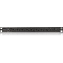 iStarUSA Vertical/Horizontal Style Power Distribution Unit with 10x NEMA 5-15R Outlets and 10' Cord