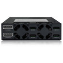 Icy Dock ToughArmor 4-Bay 2.5" SAS/SATA HDD/SSD Backplane Cage for 5.25" Bay