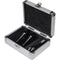 Odyssey Krom Pro2 Cartridge Case - For Two Turntable Cartridges (Silver)