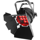 CHAUVET DJ SlimPAR Pro Q USB Kit with 4 RGBA LED Wash Lights, Cables, Case, and Remote