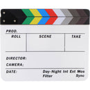 Dot Line Color Clapboard with Color Whiteboard Markers Kit