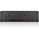 iStarUSA 5.25" to 3.5"/2.5" SATA SAS 6Gbps HDD SSD Hot-Swap Rack with Key Lock