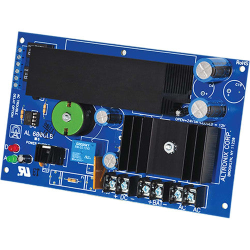 ALTRONIX AL600ULB UL Recognized Power Supply/Charger (12 / 24 VDC @ 6A)