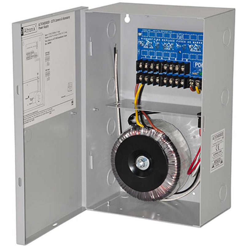 ALTRONIX CCTV Power Supply with 8 PTC Outputs (24 VAC at 14A / 28 VAC at 12.5A)