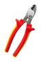 CK TOOLS T3973 160 Cable Cutter, RedLine VDE, Shear Edge, 9mm Cutting Capacity, 160mm Length