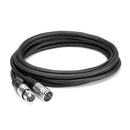 Hosa Technology DMX512 XLR 5-Pin Male to Female Cable (50')
