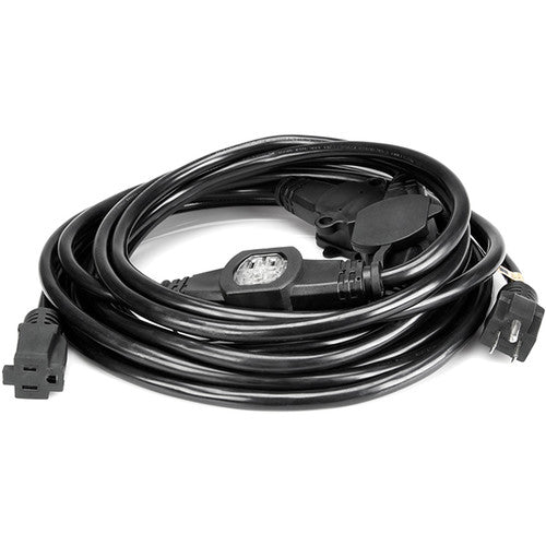 Hosa Technology NEMA 5-15R to 5-15P Power Distribution Cord (30')