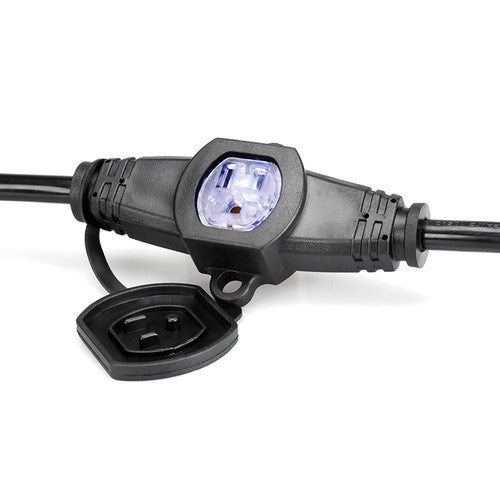 Hosa Technology NEMA 5-15R to 5-15P Power Distribution Cord (30')