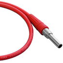 Canare Mini-WECO Video Patch Cord (3', Red)