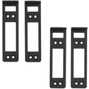 MuxLab Mounting Bracket Kit for 16-Port Rackmount Transceiver Chassis (Set of 4)