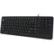 Adesso SlimTouch 270 Antimicrobial Waterproof Touchpad Keyboard (Black)