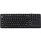 Adesso SlimTouch 270 Antimicrobial Waterproof Touchpad Keyboard (Black)