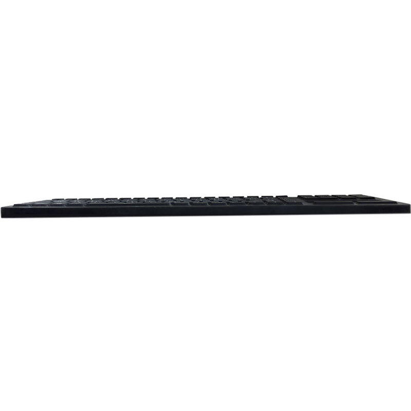 Adesso SlimTouch 270 Antimicrobial Waterproof Touchpad Keyboard (Black)
