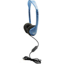 HamiltonBuhl Personal Headset with Inline Microphone & Volume Control (Light Blue)