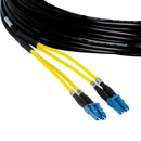 Camplex 2-Channel LC Single-Mode Fiber Tactical Snake Cable (50')