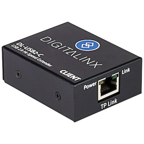 Digitalinx USB 2.0 Over Hi-Speed Twisted Pair Extender Client (330')