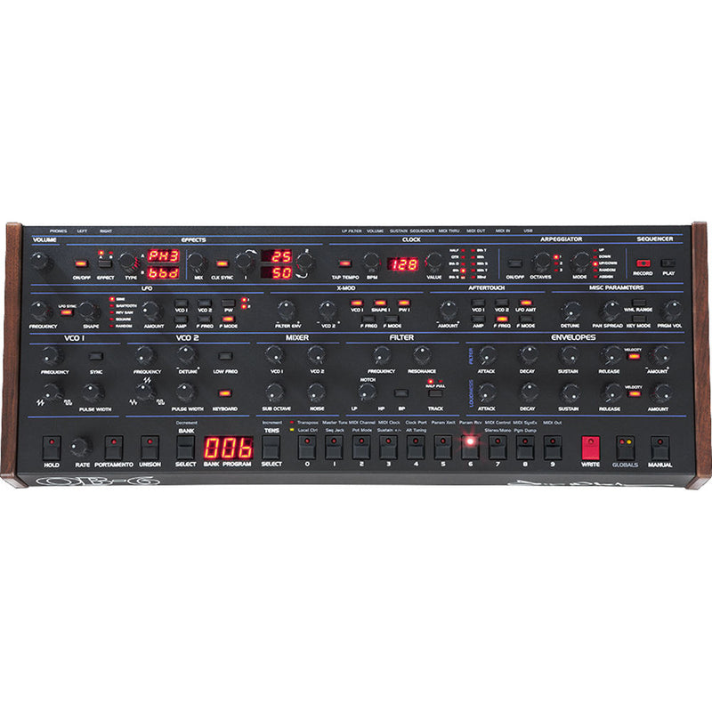 Oberheim OB-6 6-Voice Polyphonic Analog Desktop Synthesizer Module