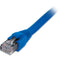 Comprehensive 35' Cat6 Snagless Solid Plenum Shielded Patch Cable (Blue)