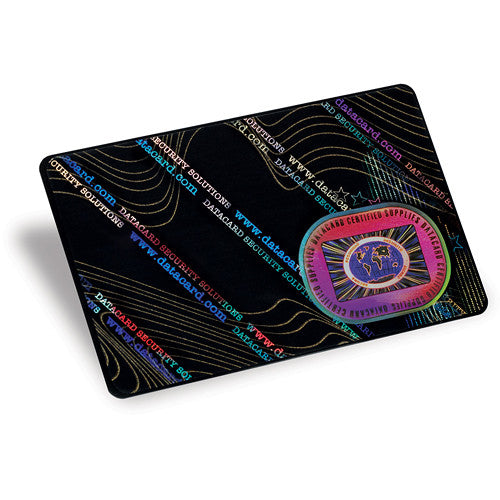 Entrust DuraGard 0.6 mil Security Laminate with 'Genuine Authentic' Holograph for SP75 & SP75Plus Card Printers (Full Card, 350 Laminates)