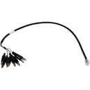 Platinum Tools TCA015 8-Way Alligator Clip to RJ45 Cable Assembly (24")