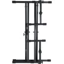 Gator Frameworks Deluxe 2-Tier X-Style Keyboard Stand (Black)