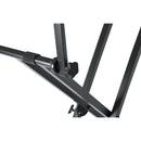 Gator Frameworks Deluxe 2-Tier X-Style Keyboard Stand (Black)