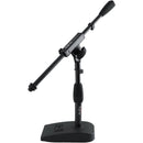 Gator Frameworks Kick Drum / Amplifier Compact Mic Stand with Single-Section Boom (2-Pack)
