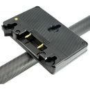 GyroVu Gold Mount Battery CF Plate & D-Tap/LP-E6 Adapter Cable for Ronin M/MX & MoVI Gimbals