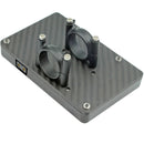 GyroVu Gold Mount Battery CF Plate & D-Tap/LP-E6 Adapter Cable for Ronin M/MX & MoVI Gimbals
